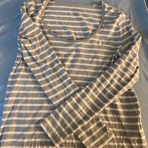 Polo Long Sleeve scoop neck